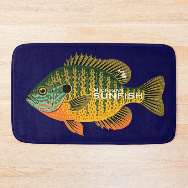 Item preview, Michigan Sunfish | Great Lakes Fishing Artwork designed and sold by FreshWaterWares.