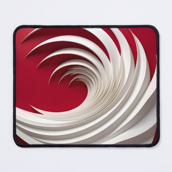 Item preview, Swirling White Paper Sculpture designed and sold by Vicky Brago-Mitchell®.
