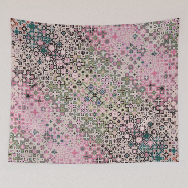 Item preview, Pastel Paint Spatter Pattern designed and sold by Shy Fractal Designs.