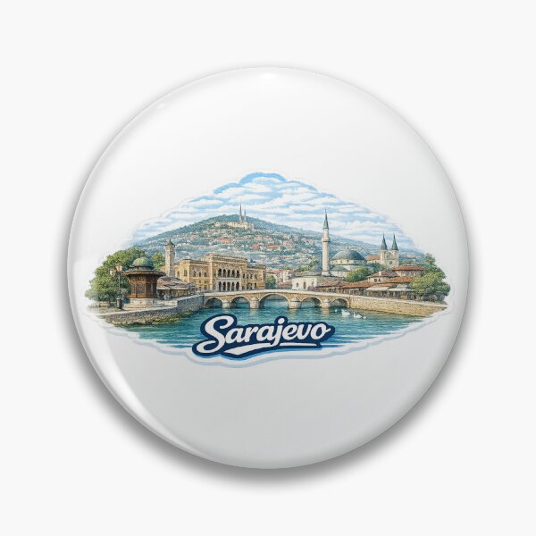 Item preview, Sarajevo Skyline designed and sold by GridiStudio.