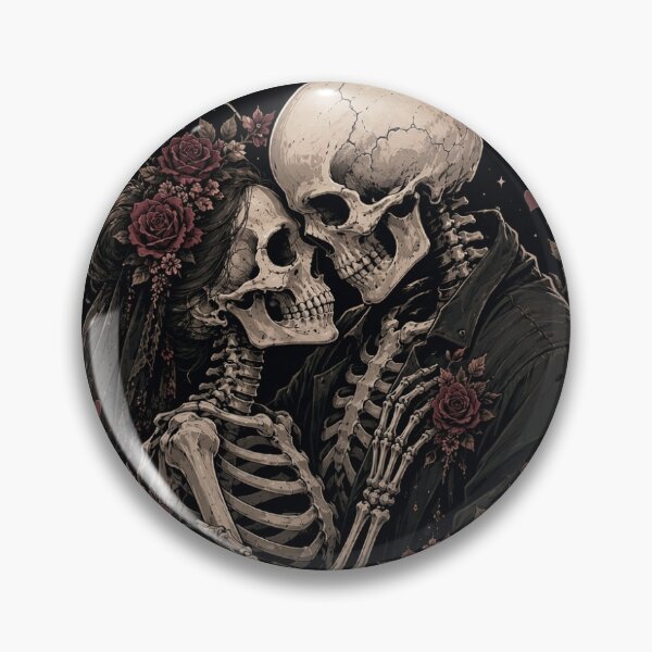 Item preview, Death & Love designed and sold by NuggetStickers.