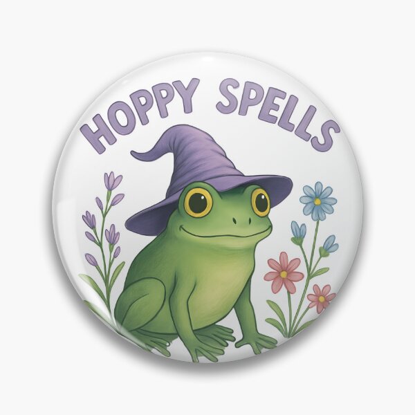 Item preview, Witchy Frog designed and sold by TheCatmeow2000.