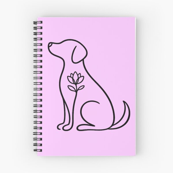 Item preview, Loyal Lines – Minimalist Dog Line Art Design designed and sold by Shadowframe Studios.
