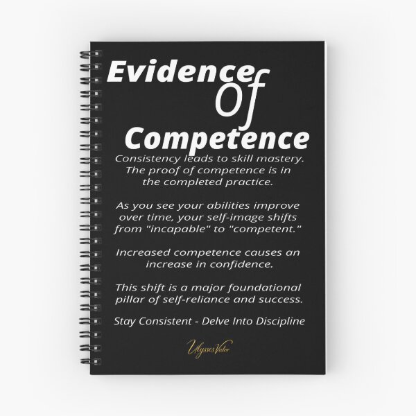 Item preview, Evidence of Competence designed and sold by Ulysses Valor.