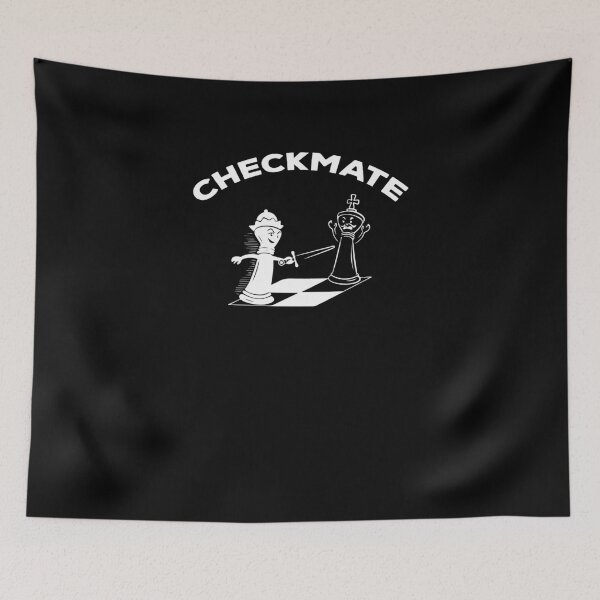 Item preview, Checkmate Chess Pawn Queen V2 designed and sold by TeeTimeGuys.