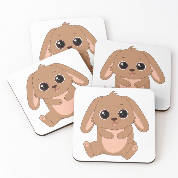 Item preview, Brown Cute Little Forest Bunny designed and sold by MascarenoM.
