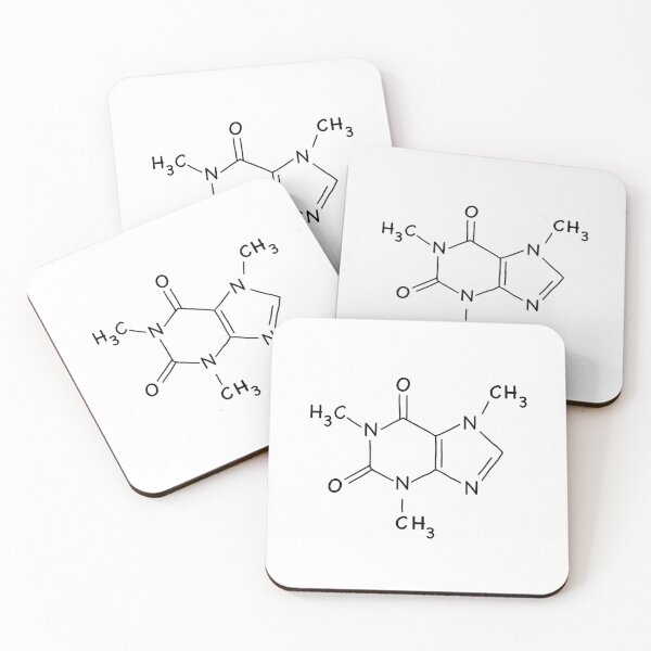 Item preview, Caffeine, Coffee Molecule designed and sold by Designs_By_Ks.