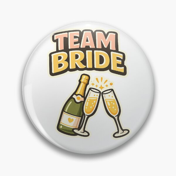 Item preview, Team Bride Champagne designed and sold by EastEndTownie.