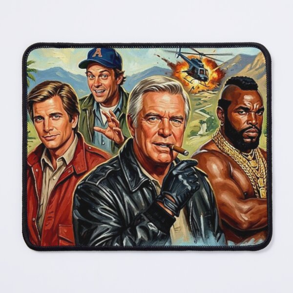 Item preview, The A-Team Fine Art Tribute designed and sold by Art's Diner.