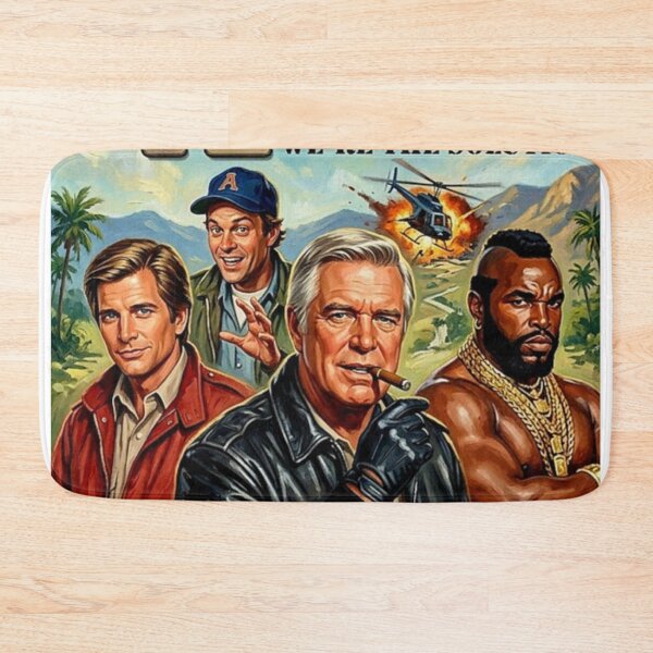 Item preview, The A-Team Fine Art Tribute designed and sold by Art's Diner.