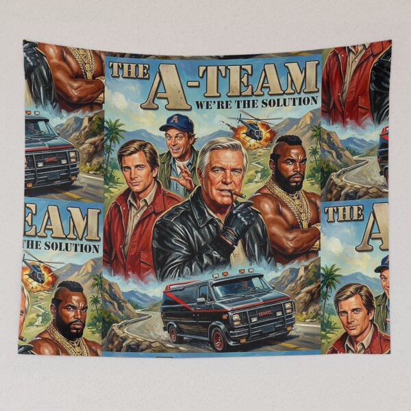 Item preview, The A-Team Fine Art Tribute designed and sold by Art's Diner.