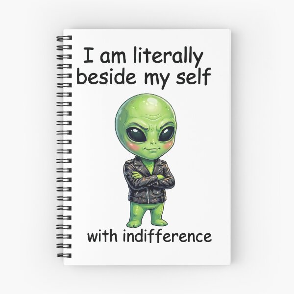 Item preview, Alien Indifference designed and sold by AliensIRL.