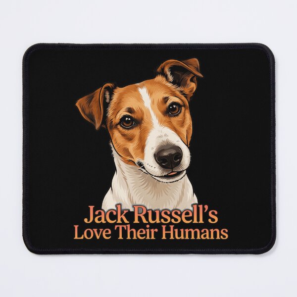 Item preview, Jack Russell Dog Owner Jack Russell's Love Their Humans Owner Pet Dog  Art Design designed and sold by fantasticdesign.