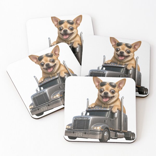 Item preview, Chihuahua Funny  Semi Truck Driver designed and sold by LavIsInTheAir.