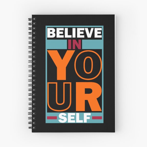Item preview, Believe In Yourself Geometric Typography Modern Motivational Art designed and sold by AVNGR-Design.