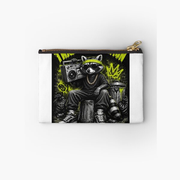 Item preview, Trash Generation Raccoon Retro Rap TeeDesign  designed and sold by Oddlycuteart .