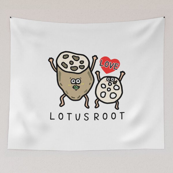 Item preview, Cute I LOVE LOTUS ROOT designed and sold by kanaehonkawa.