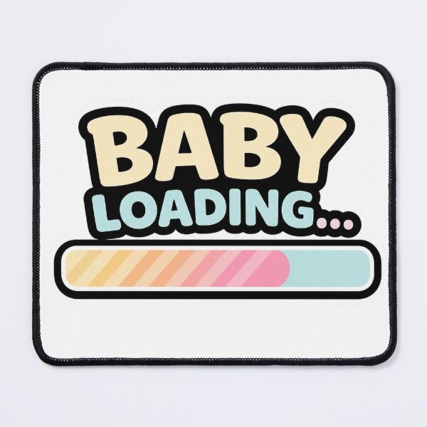 Item preview, Baby Loading - Pregnancy Announcement Design designed and sold by EastEndTownie.