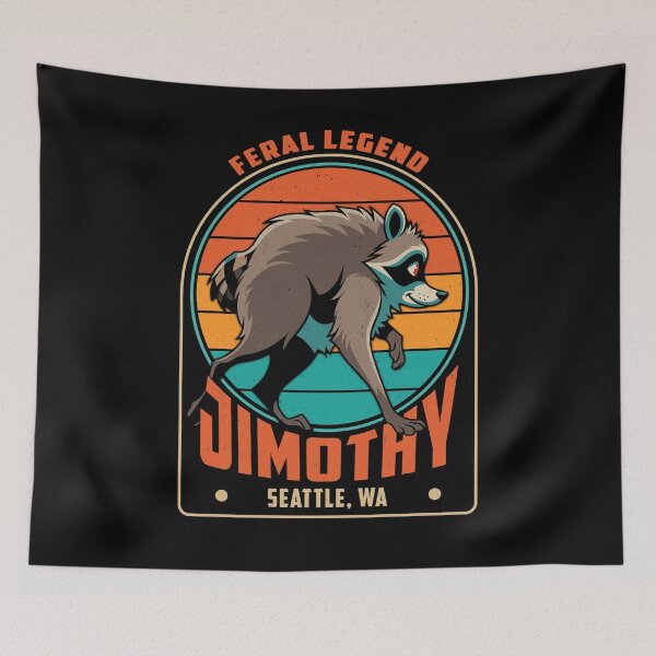 Item preview, Jimothy Raccoon Funny Animal Meme designed and sold by ActiveNerd.