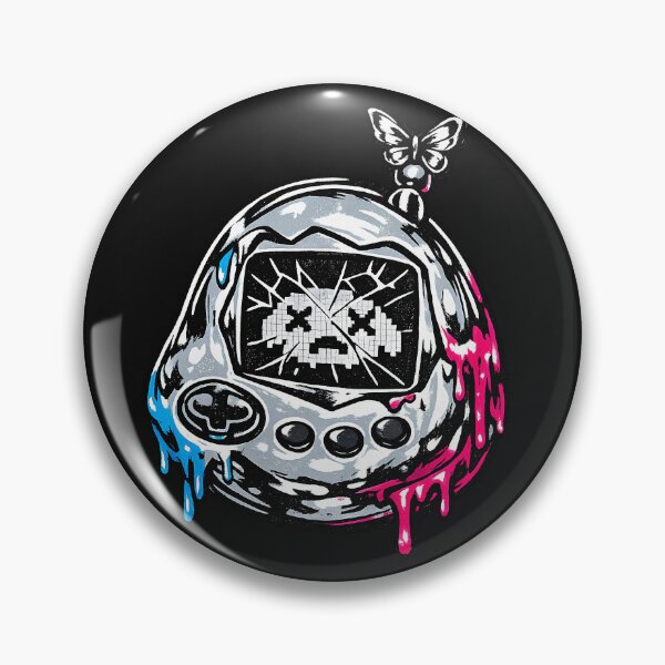 Item preview, Cyber Tamagotchi Emotional Support Malware Glitch Art designed and sold by liamquynh34.