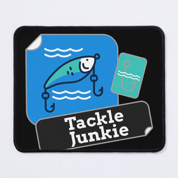Item preview, Tackle Junkie Fishing Addict designed and sold by SquatchPrintsCo.