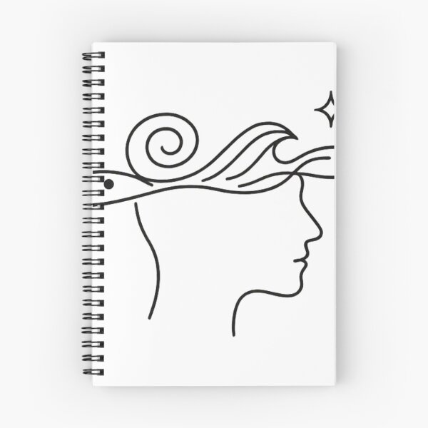 Item preview, Mind Unfolding – Minimalist Surreal Line Art Design designed and sold by Shadowframe Studios.