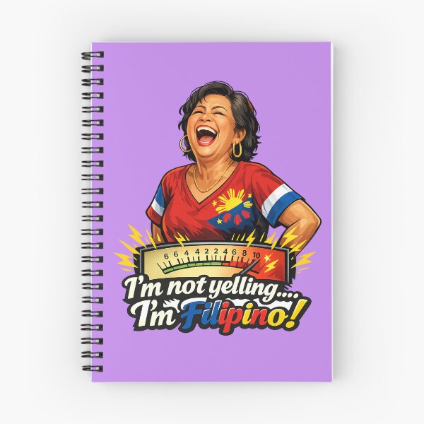 Item preview, I'm Not Yelling I'm Filipino! Funny Filipino Shirt designed and sold by FlipFlopTeesCo.