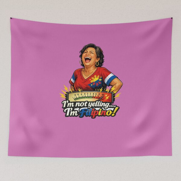 Item preview, I'm Not Yelling I'm Filipino! Funny Filipino Shirt designed and sold by FlipFlopTeesCo.