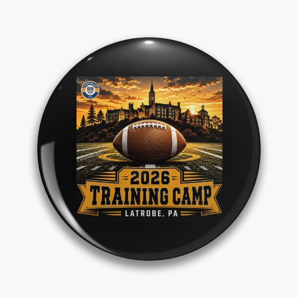 Item preview, Training Camp: 2026 Steelers Saint Vincent, Latrobe designed and sold by RivertigerArts.