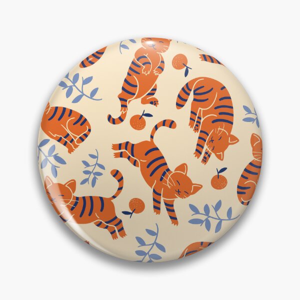 Item preview, Orange Cat Pattern designed and sold by Wlaurence.