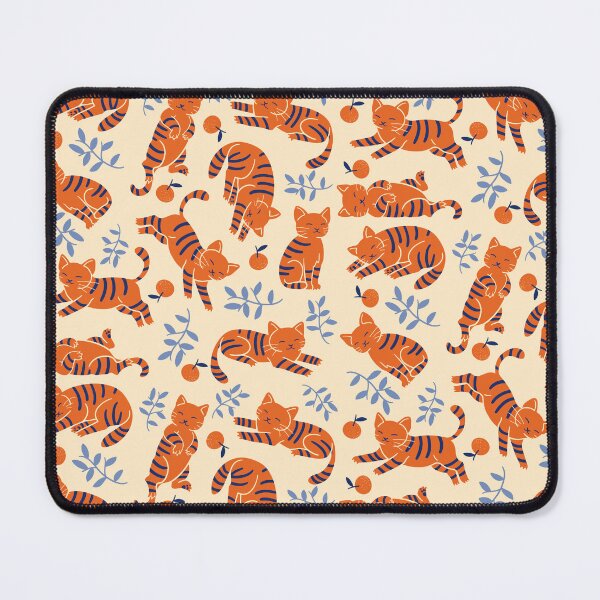 Item preview, Orange Cat Pattern designed and sold by Wlaurence.