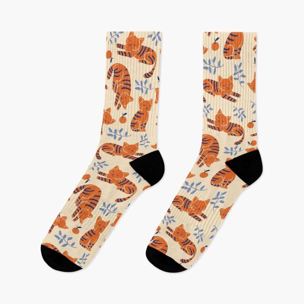 Item preview, Orange Cat Pattern designed and sold by Wlaurence.