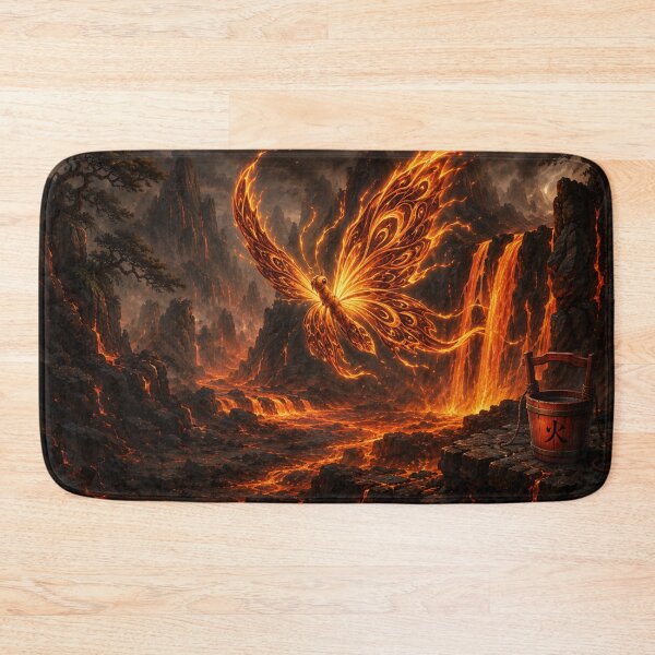 Item preview, Fire Butterfly – Elemental Butterfly Collection designed and sold by Axokris.