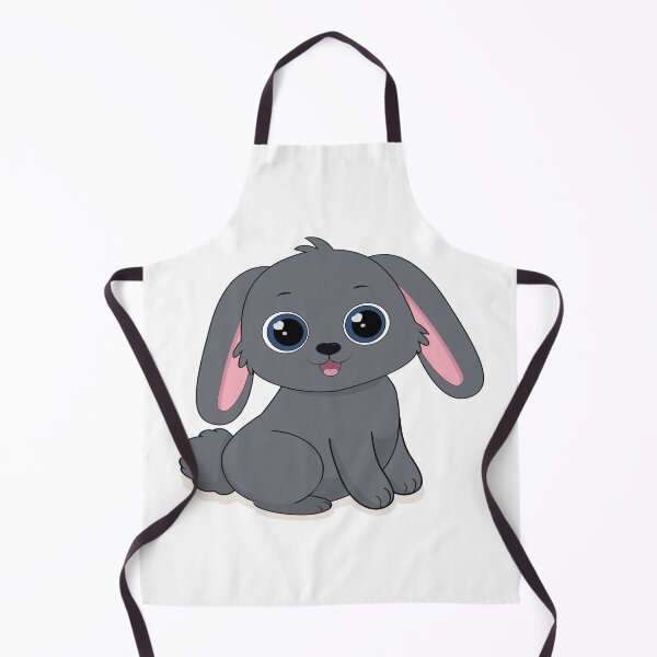 Item preview, Cute Little Gray Forest Bunny designed and sold by MascarenoM.