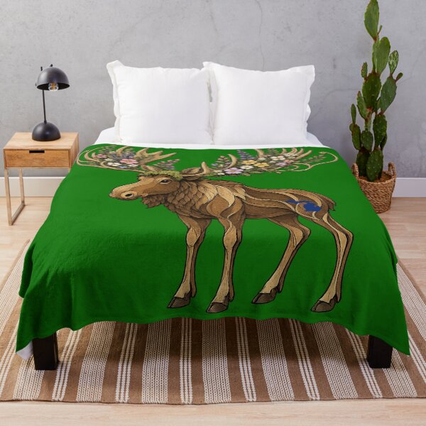 Item preview, Michigan Moose | Northern Wildlife Artwork designed and sold by FreshWaterWares.