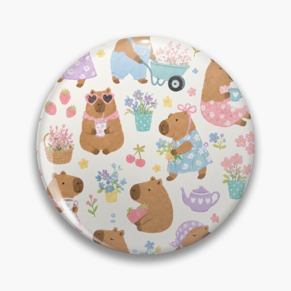 Item preview, Capibara Print designed and sold by Colorfuly.