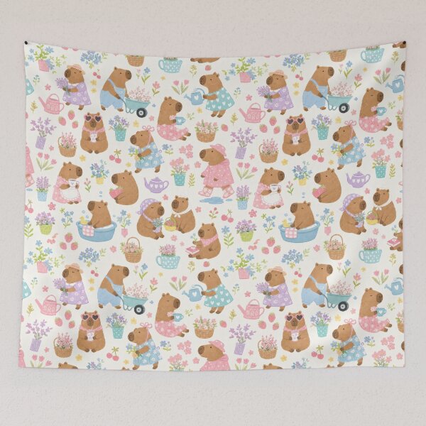 Item preview, Capibara Print designed and sold by Colorfuly.