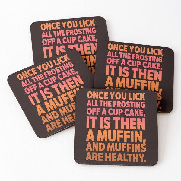 Item preview, Funny Humor Once You Lick All The Frosting Off A Cup Cake designed and sold by fantasticdesign.