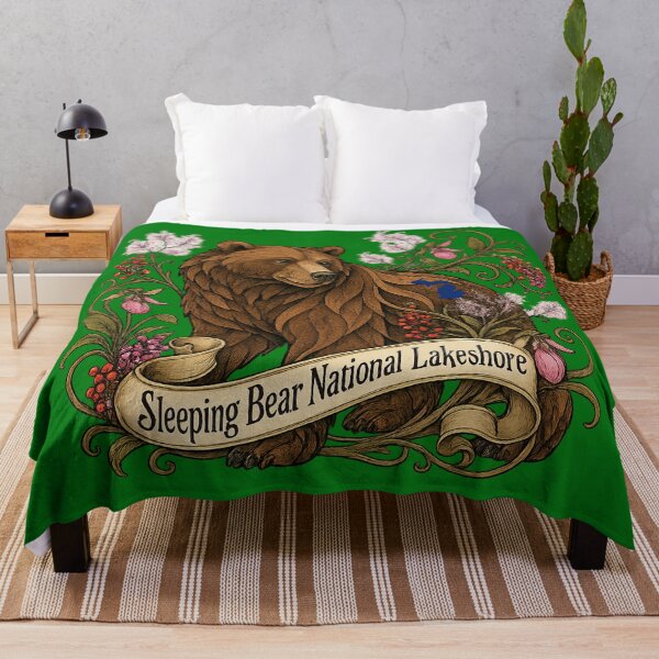 Item preview, Sleeping Bear National Lakeshore | Michigan Bear Artwork designed and sold by FreshWaterWares.