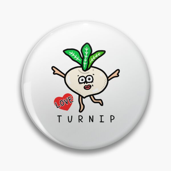 Item preview, Cute I LOVE  TURNIP designed and sold by kanaehonkawa.