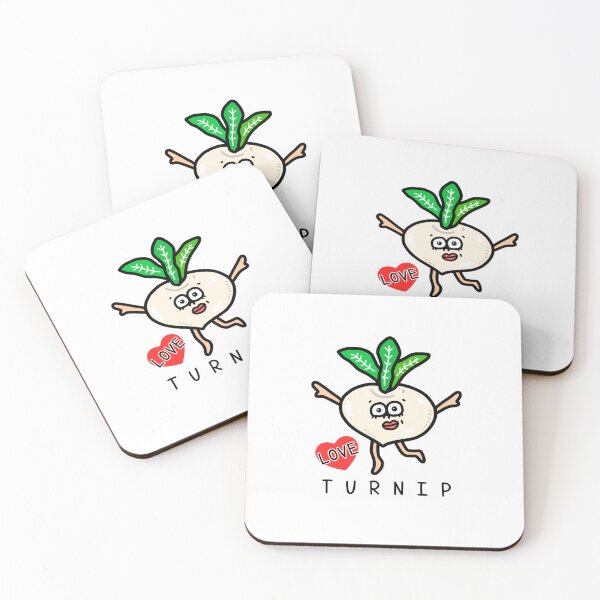 Item preview, Cute I LOVE  TURNIP designed and sold by kanaehonkawa.