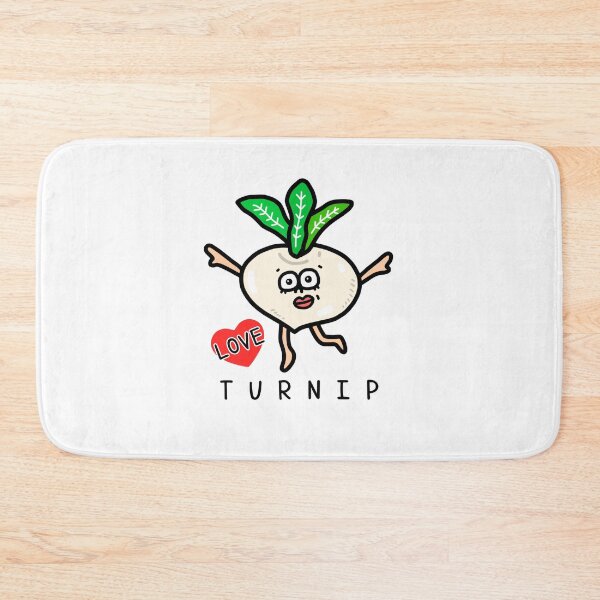 Item preview, Cute I LOVE  TURNIP designed and sold by kanaehonkawa.