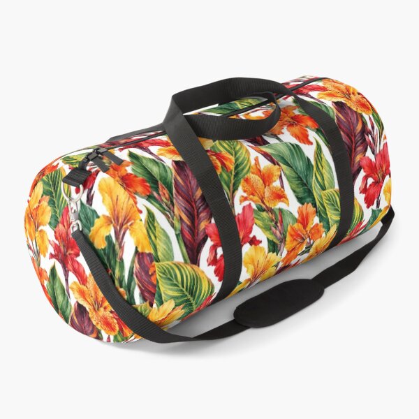 Item preview, Canna Lily Tropical Bold Watercolor Seamless Pattern designed and sold by Inkworksbyshery.