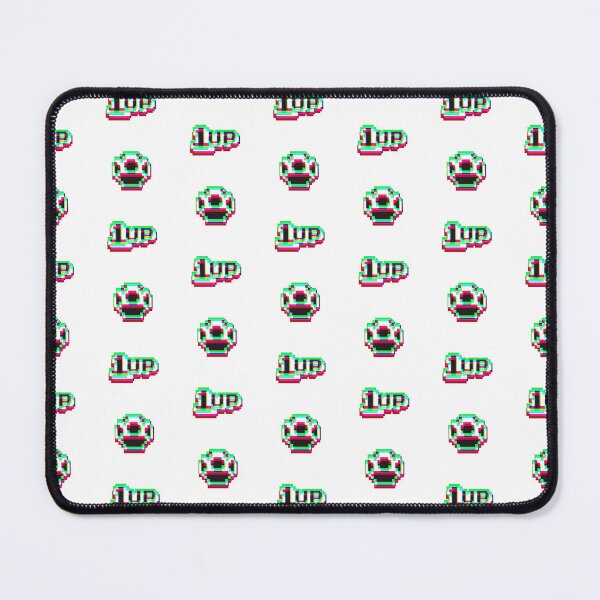 Item preview, 1up Mushroom Synthwave Pattern 4 designed and sold by animinimal.