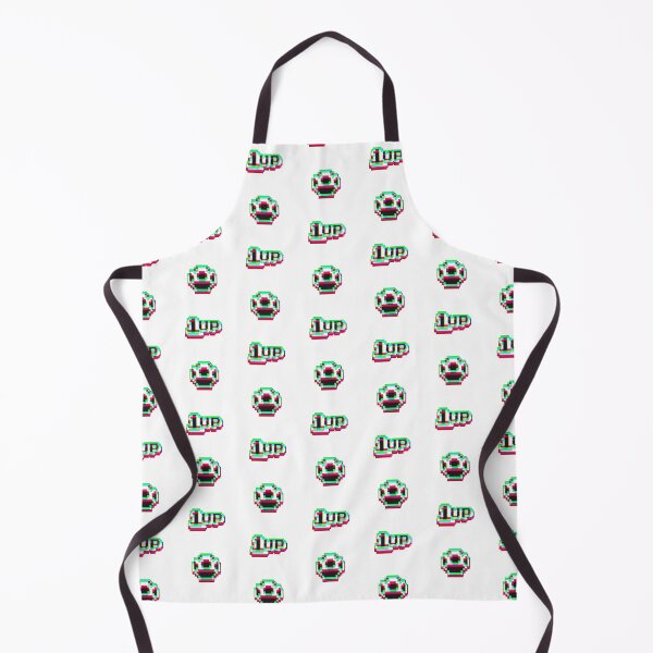 Item preview, 1up Mushroom Synthwave Pattern 4 designed and sold by animinimal.