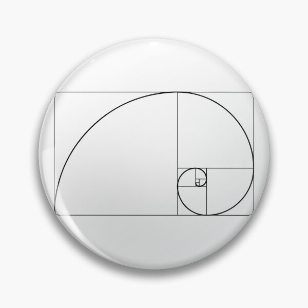 Item preview, Golden Ratio Fibonacci Spiral - Embroidery designed and sold by DGMaxShop.