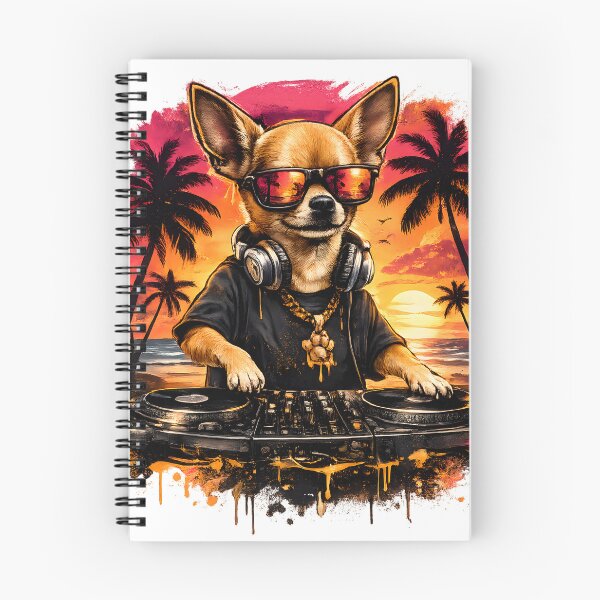Item preview, Chihuahua Meme DJ Tropical Beach Vacation Party with the Coolest Dog in Mexico Ready for Raves of Any Dance Vibes HipHop EDM Whatever the vibe designed and sold by Que Padre!.