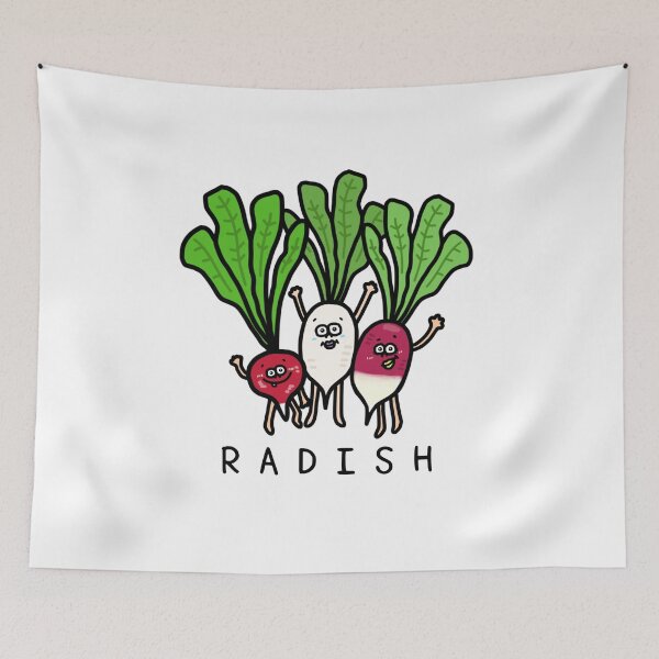 Item preview, Cute RADISH designed and sold by kanaehonkawa.