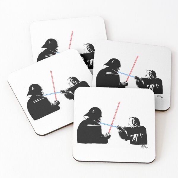 Item preview, Vader vs Obi-Wan designed and sold by am1202.