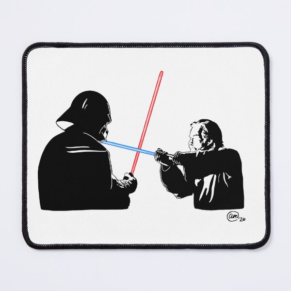 Item preview, Vader vs Obi-Wan designed and sold by am1202.